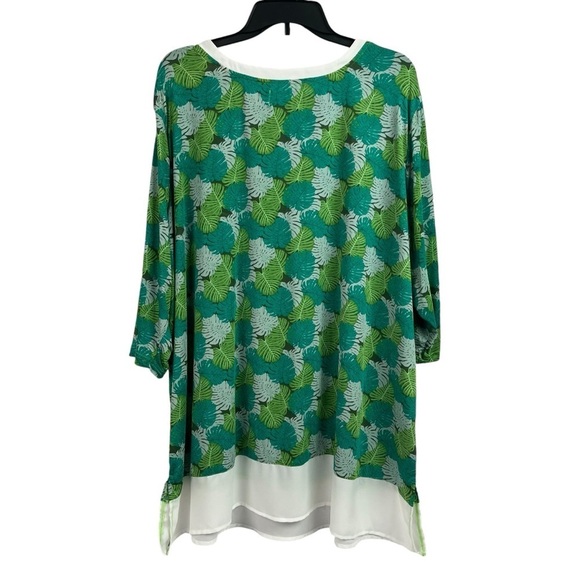 Anthony Richards Womens 2 Piece Pant Tunic Top Set Stretch Soft Slinky 3X - Picture 6 of 15